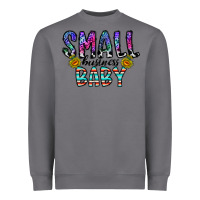 Storm small business baby Heavyweight Sweatshirt - CowhideDigitalArt