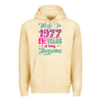 Pina Colada made in 1977, 45 years of being awesome Premium Hoodie - Jasminsmagicworld