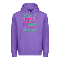 Purple made in 1977, 45 years of being awesome Premium Hoodie - Jasminsmagicworld