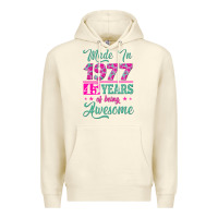 Sandshell made in 1977, 45 years of being awesome Premium Hoodie - Jasminsmagicworld