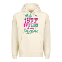 Tofu made in 1977, 45 years of being awesome Premium Hoodie - Jasminsmagicworld