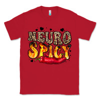 Red neuro spicy neurodivergence Classic Tee - LillyAllenDesigns