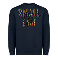 Navy small business gİgi Heavyweight Sweatshirt - CowhideDigitalArt