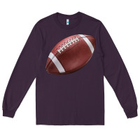 Plum football ball Long Sleeve Tee - JahusDesignShop