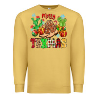 Antique Gold Merry Texmas Premium Sweatshirt - MaliasSmallBusiness