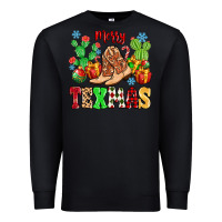 Black Merry Texmas Premium Sweatshirt - MaliasSmallBusiness