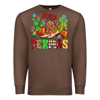 Chestnut Merry Texmas Premium Sweatshirt - MaliasSmallBusiness