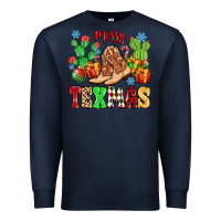 Navy Merry Texmas Premium Sweatshirt - MaliasSmallBusiness