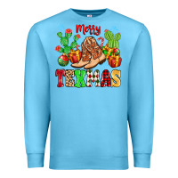 Ocean Blue Merry Texmas Premium Sweatshirt - MaliasSmallBusiness