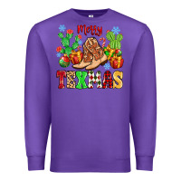 Purple Merry Texmas Premium Sweatshirt - MaliasSmallBusiness