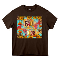 Chocolate Brown Fall is my favorite color tumbler Heavy Core Tee - Artiststas