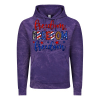 Cloud Purple Freedom freedom freedom Vintage Hoodie - Neo Western