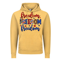 Vintage Mustard Freedom freedom freedom Vintage Hoodie - Neo Western