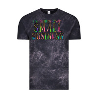 Cloud Black minding my own small bussiness Vintage Tee - CowhideDigitalArt