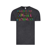 Vintage Black minding my own small bussiness Vintage Tee - CowhideDigitalArt