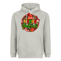 Moon Dust merry leopard merry christmas Heavyweight Hoodie - MaliasSmallBusiness