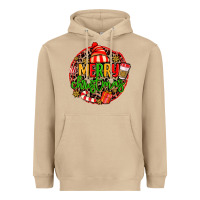Mushroom merry leopard merry christmas Heavyweight Hoodie - MaliasSmallBusiness