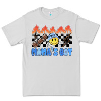 Dove Grey mama's boy Premium Tee - MaliasSmallBusiness