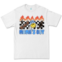 White mama's boy Premium Tee - MaliasSmallBusiness