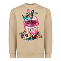 Mushroom mexican day of the dead skulls coffee cup Heavyweight Sweatshirt - FaDigitalArtStudio