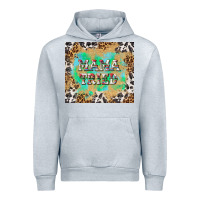 Heather Grey mama tried with leopard and cowhide tumbler tbs Urban Hoodie - TumblerDesignByShophia