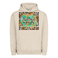 Pigment French Oak mama tried with leopard and cowhide tumbler tbs Urban Hoodie - TumblerDesignByShophia
