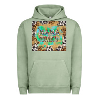 Pigment Oil Green mama tried with leopard and cowhide tumbler tbs Urban Hoodie - TumblerDesignByShophia