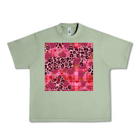 Oil Green valentines day roses leopard seamless pattern Urban Heavy Tee - JahusDesignShop