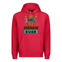 Cardinal world's best peepaw ever Premium Hoodie - Jasminsmagicworld