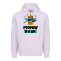 Lilac world's best peepaw ever Premium Hoodie - Jasminsmagicworld