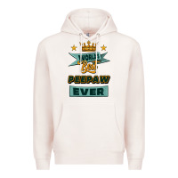 Pale Pink world's best peepaw ever Premium Hoodie - Jasminsmagicworld