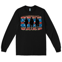 Black armed forces day soldier Long Sleeve Tee - Artiststas