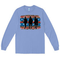 Colony Blue armed forces day soldier Long Sleeve Tee - Artiststas