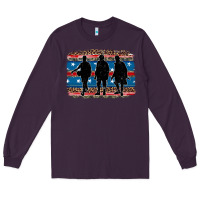 Plum armed forces day soldier Long Sleeve Tee - Artiststas
