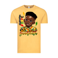 Vintage Mustard juneteenth black boy Vintage Tee - HRA Design Shop