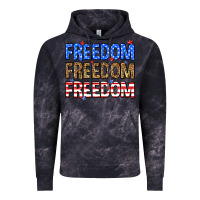 Cloud Black Freedom freedom freedom Vintage Hoodie - Neo Western