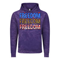 Cloud Purple Freedom freedom freedom Vintage Hoodie - Neo Western