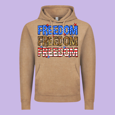 Freedom Freedom Freedom Vintage Hoodie Designed By Neo Western