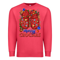 Cardinal Merry crocmas Premium Sweatshirt - NancyCooperArtShop