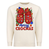 Sandshell Merry crocmas Premium Sweatshirt - NancyCooperArtShop