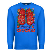 True Royal Merry crocmas Premium Sweatshirt - NancyCooperArtShop