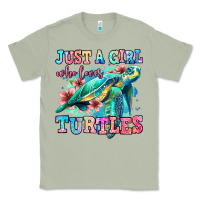Matcha just a girl who loves turtles Classic Tee - Jasminsmagicworld