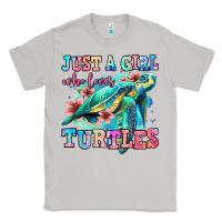 Moon Dust just a girl who loves turtles Classic Tee - Jasminsmagicworld