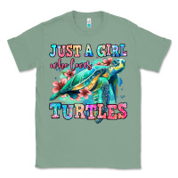 Sage just a girl who loves turtles Classic Tee - Jasminsmagicworld