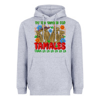 Tis The Season For Tamales Tama La La La La La La Heavyweight Hoodie | Teevron