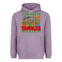 Lavender tis the season for tamales tama la la la la la la Heavyweight Hoodie - MaliasSmallBusiness