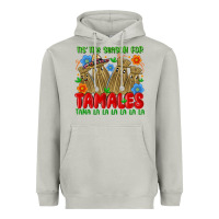 Moon Dust tis the season for tamales tama la la la la la la Heavyweight Hoodie - MaliasSmallBusiness
