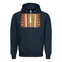 Navy XOXO Brushstrokes Valentines Day Zipper Hoodie - Jasminsmagicworld