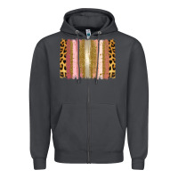 Smoke XOXO Brushstrokes Valentines Day Zipper Hoodie - Jasminsmagicworld