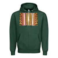 Sports Green XOXO Brushstrokes Valentines Day Zipper Hoodie - Jasminsmagicworld